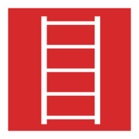 Знак F03 Пожарная лестница