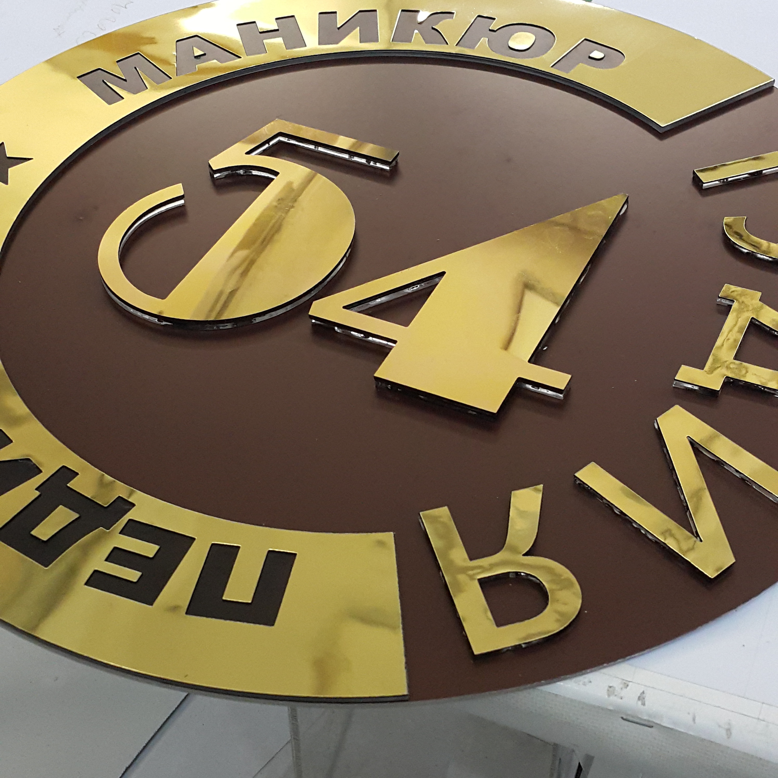 Внутренние вывески
