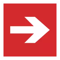 Знак F01-01 «Направляющая стрелка»